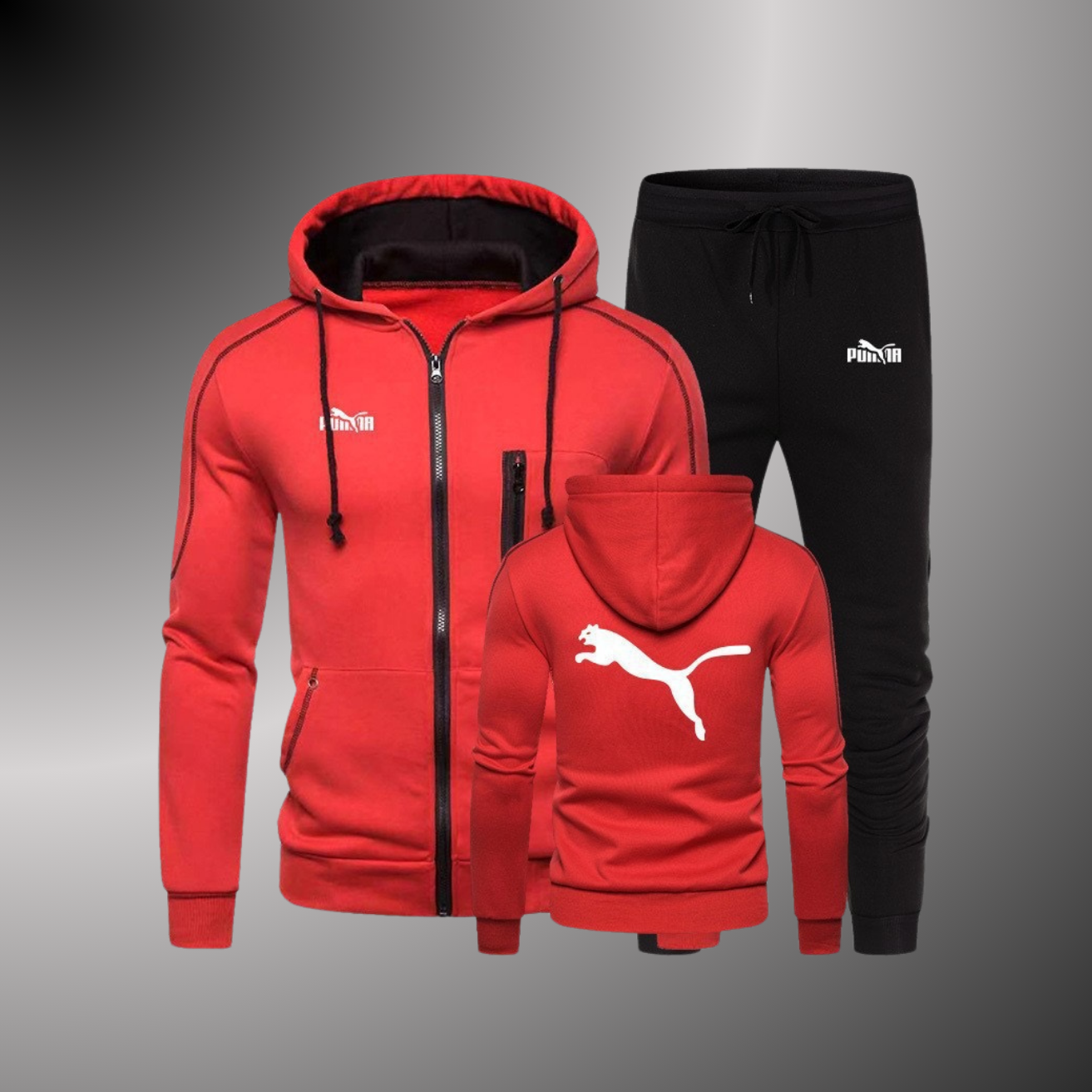 Sport-Trainingsanzug für Herren+Kostenlose passende Hose