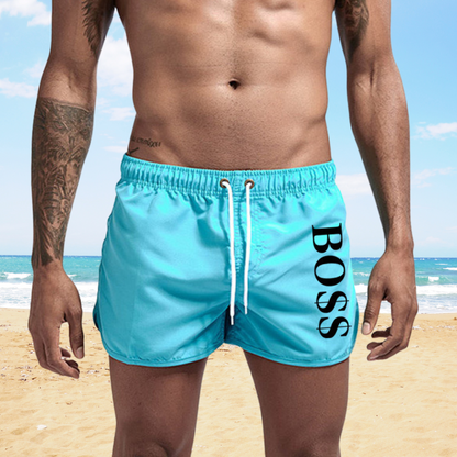 DRIP BSS Herren-Badeshorts – Kurzes Modell .