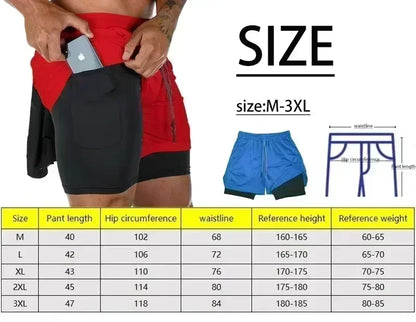 Premium 2-in-1 Sport Shorts™