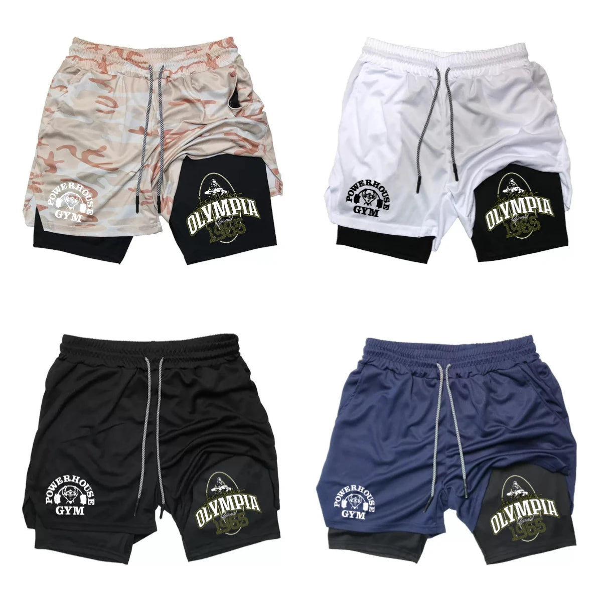Premium 2-in-1 Sport Shorts™